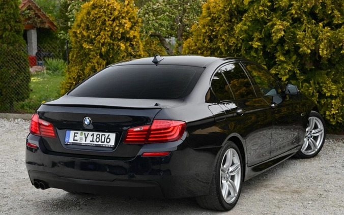 BMW Seria 5 cena 73900 przebieg: 177228, rok produkcji 2015 z Swarzędz małe 781